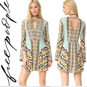 Tegan Printed Free People dress